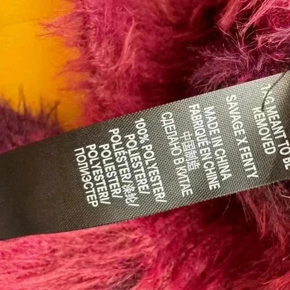 Savage crewneck fuzzy texture long sleeve sweater l. - Picture 16 of 16